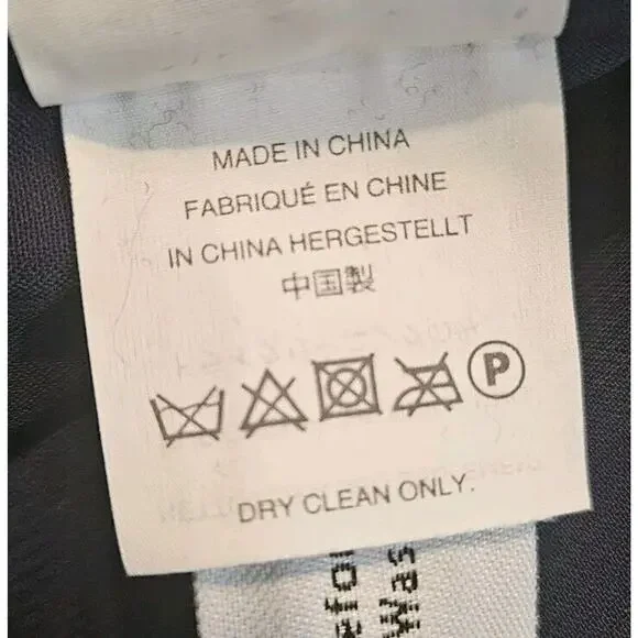 Madewell Navy Blue Crushed Velvet Slip Dress Criss Cross Back Midi Size M - Picture 6 of 9